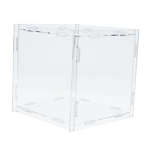 Housoutil Klarer Acryl Losbehälter Transparente Gewinnspielbox für Spenden Abnehmbar und Einfach zu Montieren für Unternehmensveranstaltungen und Partys Housoutil Klarer Acryl Losbehälter Transparente Gewinnspielbox für Spenden Abnehmbar und Einfach zu Montieren für Unternehmensveranstaltungen und Partys von Housoutil