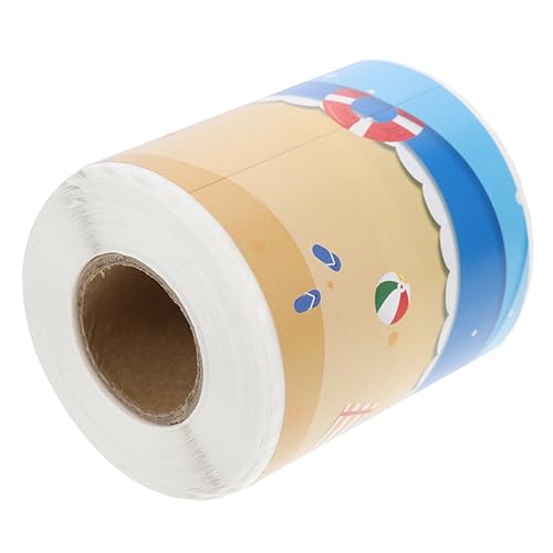 Housoutil Klassenzimmer Aufkleber Sticker Diy Schwarzbordrand für Kreative Projekte zur Verschönerung von Pinnwänden Tafeln für Sommerdekoration von Housoutil
