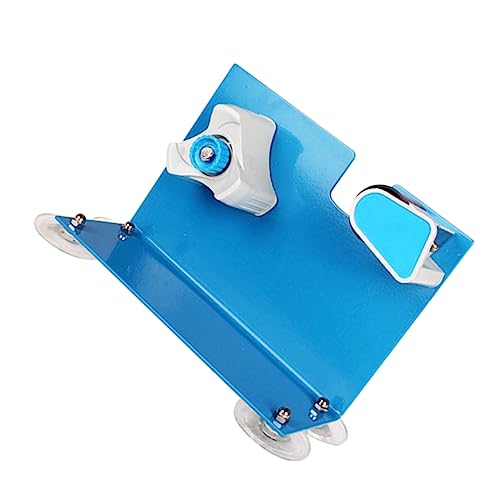 Housoutil Klebeband Schneidegerät mit Halterung Professioneller Tape Cutter für Effizientes Verpacken Geeignet für Büro und Zuhause mit Saugfuß für Glatte Oberflächen von Housoutil