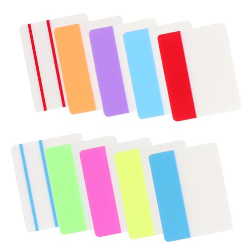 Housoutil Kleine Haftnotizen Wiederverwendbare Notizzettel Transparentes Design für Studenten und Büroarbeiten Praktisch Markieren und Organisieren Housoutil Kleine Haftnotizen Wiederverwendbare Notizzettel Transparentes Design für Studenten und Büroarbeiten Praktisch Markieren und Organisieren von Housoutil