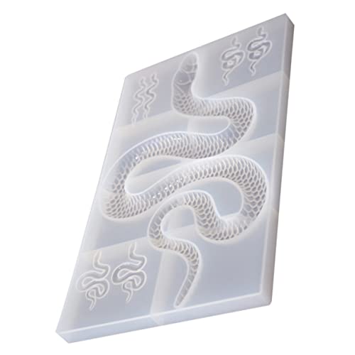 Housoutil Kobraform Zur Schmuckherstellung Diy-epoxid-silikon-gießform Diy Schlangenanhänger Silikonform Diy-form Für Schlangenanhänger Silikonform Für Diy Epoxid-silikonform Kieselgel von Housoutil