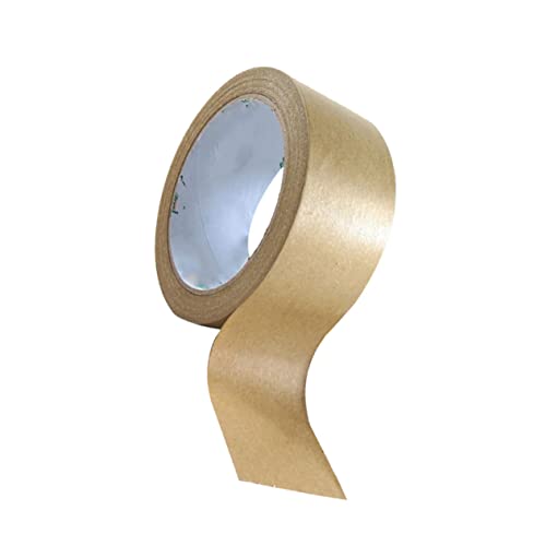 Housoutil Kraftpapier Klebeband Dekoratives Geschenkverpackungsband Für DIY Bastelprojekte Umweltfreundliches Papierband Solider Farbe Für Kreative Anwendungen von Housoutil