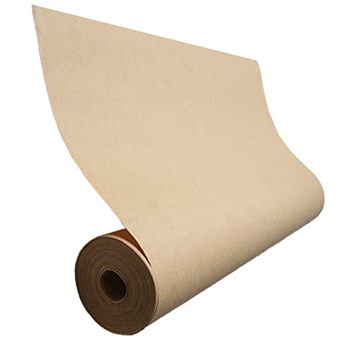 Housoutil Kraftpapier Rolle Braunes Geschenkpapier ohne Kern Vielseitiges DIY Bastelpapier für Blumensträuße Geschenkverpackung und Künstlerische Projekte Umweltfreundlich und Robust von Housoutil