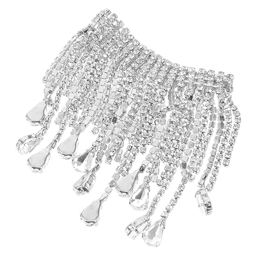 Housoutil Krallenkette aus Strass vielzweckleiter bastelzeug brims schmuck ketten Strasskleber Applikationen aus Strass Strassquaste selber machen Quastenkette aus Strassband Metall Silver Housoutil Krallenkette aus Strass vielzweckleiter bastelzeug brims schmuck ketten Strasskleber Applikationen aus Strass Strassquaste selber machen Quastenkette aus Strassband Metall Silver von Housoutil