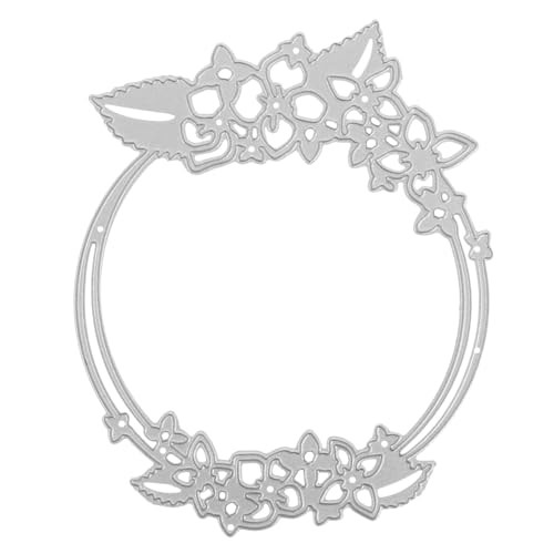 Housoutil Kranz Stanzform Scrapbooking Stanzformen Stanzformen Für Die Kartenherstellung Gestanzte Kinderstempel Scrapbooking Stanzungen Kränze Weihnachtsdekoration Bastelvorlage von Housoutil