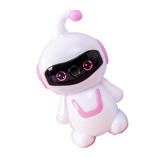 Housoutil Kreativer Roboter Bleistiftschärfer Handkurbel Bleistiftspitzer Für Schulangebot Und Süßes Schulzubehör Für Klasseneinsatz von Housoutil