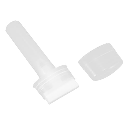 Housoutil Leeres Stifthalterzubehör Farbstift nachfüllbar leerer Farbmarker Double-End-dicker Marker-Stift nachfüllbare Lackstift leere Farbtuben befüllbarer Farbstift Plastik Weiß von Housoutil