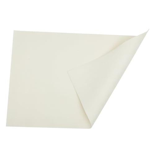 Housoutil Löschunterlage Kalligraphie Zeichenmatte Kalligrafie Zeichnung Filzmatte Kalligrafie-Übungsmaterial Tischmatte für professionelles Lernen Wolle und Fasern Weiß von Housoutil