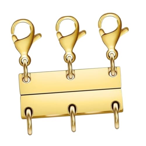 Housoutil Magnetischer Halskettenverschluss mit Lobsterhaken Verzwicklungsfreier Kompakter Ersatzverschluss für Mehrere Halsketten Zinklegierung für Damen Schmuck im Alltag Besonderen Housoutil Magnetischer Halskettenverschluss mit Lobsterhaken Verzwicklungsfreier Kompakter Ersatzverschluss für Mehrere Halsketten Zinklegierung für Damen Schmuck im Alltag Besonderen von Housoutil