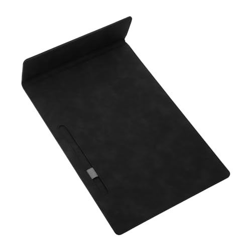 Housoutil Magnetisches Schreibblock faltbar Tafel Planke Die Zwischenablage Name falten Clips Clips magnetische Klemmbretter kleines magnetisches Klemmbrett tragbares Klemmbrett Pu Schwarz von Housoutil