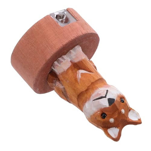 Housoutil Manueller Shiba Inu Bleistiftspitzer aus Holz Kleines Kawaii Tier-design Praktisch und Tragbar für Schule Büro und Klassenzimmer Charmantes Schulzubehör Housoutil Manueller Shiba Inu Bleistiftspitzer aus Holz Kleines Kawaii Tier-design Praktisch und Tragbar für Schule Büro und Klassenzimmer Charmantes Schulzubehör von Housoutil