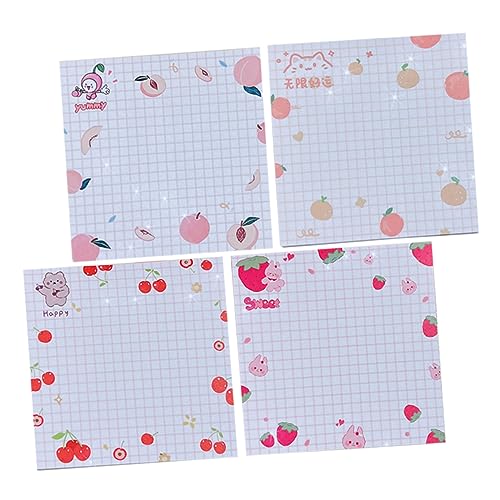 Housoutil Memo Pads Tearable Notizzettel To Do Listen Scrapbook Haftnotizen für Schule und Büro Selbstklebende Notizen Niedlichem Design von Housoutil