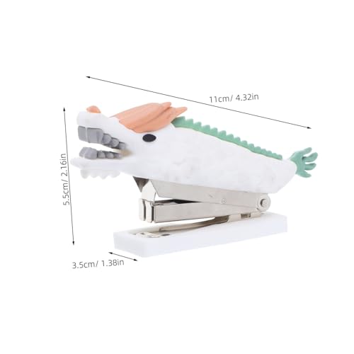 Housoutil Mini Dragon Schreibtisch Heftgerät Kawaii Büroklammer aus Tragbarer Leichter Mini Hefter für Schule Studenten und Home Office Stilvolles Cartoon Design Langlebig und Vielseitig Housoutil Mini Dragon Schreibtisch Heftgerät Kawaii Büroklammer aus Tragbarer Leichter Mini Hefter für Schule Studenten und Home Office Stilvolles Cartoon Design Langlebig und Vielseitig von Housoutil