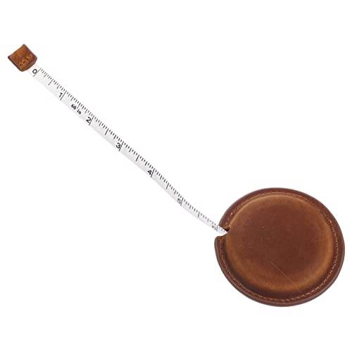 Housoutil Mini Maßband maßkrug messband Handwerkermaßband Ledermaßband Körpermaßband Maßband für Körper Miniband werkzeug einziehbares Maßband Taillenmaßbänder Oberschicht Rindsleder Brown Housoutil Mini Maßband maßkrug messband Handwerkermaßband Ledermaßband Körpermaßband Maßband für Körper Miniband werkzeug einziehbares Maßband Taillenmaßbänder Oberschicht Rindsleder Brown von Housoutil