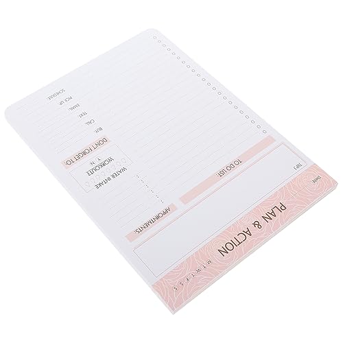 Housoutil Multi Funktionaler Abreißnotizblock für Büro Zuhause Tragbares Notizbuch für To Do Listen Memo Notizen für Planung Organisation Housoutil Multi Funktionaler Abreißnotizblock für Büro Zuhause Tragbares Notizbuch für To Do Listen Memo Notizen für Planung Organisation von Housoutil