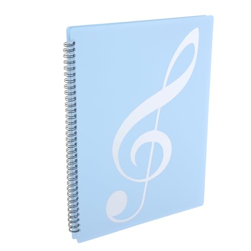 Housoutil Musikordner Kleiner Aktenorganisator Dateiorganisator Dateiordner-organizer Multi -pocket -ordner Büromappen Erweitern Des Organizer-dateiordners Blau Aluminiumlegierung von Housoutil