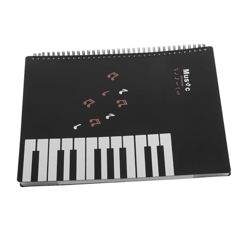 Housoutil Musikordner mit Seitigem Flip Design Leichter Notenmappe für Klavier Gitarre Violine Sicherer Halter für Konzert und Übung Portable Sheet Music Organizer Housoutil Musikordner mit Seitigem Flip Design Leichter Notenmappe für Klavier Gitarre Violine Sicherer Halter für Konzert und Übung Portable Sheet Music Organizer von Housoutil