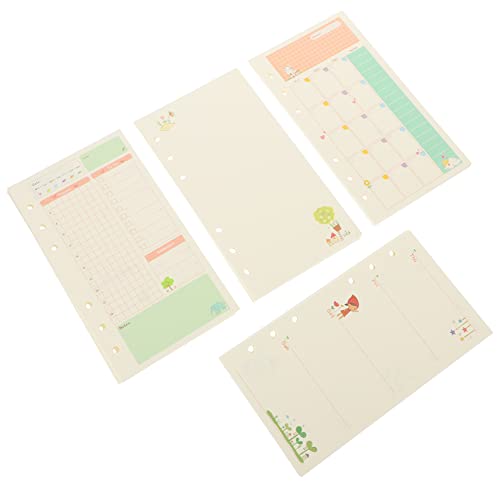 Housoutil Nachfüllpapier für Notizbücher Tägliche Schreibpads Löschbare Binderpapiere für Studium und Organisation Langlebig und Leicht Einfügen Housoutil Nachfüllpapier für Notizbücher Tägliche Schreibpads Löschbare Binderpapiere für Studium und Organisation Langlebig und Leicht Einfügen von Housoutil