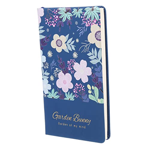 Housoutil Notizbuch mit Buntem Blumenmuster Tragbares Notizbuch für Büro und Schule Praktischer Planer für Tägliche Aufgaben und für Studenten und Organisation von Housoutil
