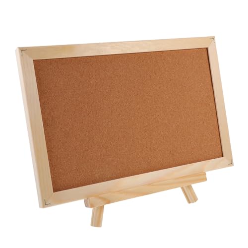 Housoutil Notiztafel mit Holzrahmen geformt klein Pinnwand mit Ständer dekoratives Korkbrett wandverkleidung wand polsterung staffelei Fototafel Pinnwand aus Kork Kiefernholz Chocolate Housoutil Notiztafel mit Holzrahmen geformt klein Pinnwand mit Ständer dekoratives Korkbrett wandverkleidung wand polsterung staffelei Fototafel Pinnwand aus Kork Kiefernholz Chocolate von Housoutil