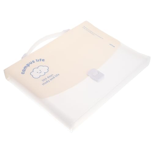 Housoutil Ordner Organpaket Papier Lagerung mappen aktenmappe dokumentenordner Handheld-Organizer orgenaiser -Organisator Dateiorganisator Quittungsinhaber Aktenordner Plastik Green von Housoutil
