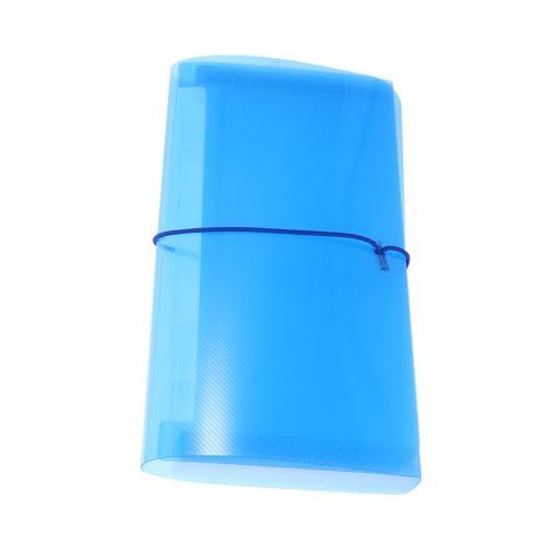 Housoutil Ordner Organpaket Rechnung Organisatoren geformt Akkordeondateiorganisator faltbarer Organizer bürobedarf bankordner Dokument Organizer Ordner Dokumentenhalter aus Papier pp Blue von Housoutil
