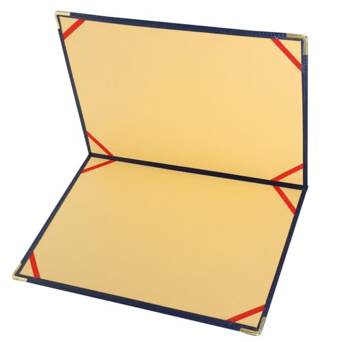 Housoutil Ordner Wordpad Aktenhalter Lagerung Organisatoren Datei Papier Ordner-organizer Lebenslaufordner Für Vorstellungsgespräche Business-portfolio-ordner Hängemappen Büro Eisen Blue von Housoutil