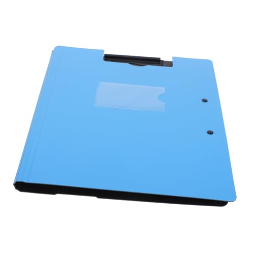 Housoutil Ordnerbrett Dateiordner bedecktes Klemmbrett klappbares Klemmbrett Papier-Organizer-Ordner Präsentationsmappen Schulmappen Klemmbrett klappbar Büro-Klemmbrett Metall Himmelblau Housoutil Ordnerbrett Dateiordner bedecktes Klemmbrett klappbares Klemmbrett Papier-Organizer-Ordner Präsentationsmappen Schulmappen Klemmbrett klappbar Büro-Klemmbrett Metall Himmelblau von Housoutil