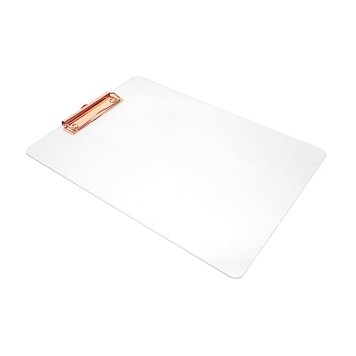 Housoutil Ordnerbrett -Zwischenablage einfach übersichtliche Zwischenablage Planke Schreibtafel für Schüler Klemmbretter für das Klassenzimmer Acryl Rose Housoutil Ordnerbrett -Zwischenablage einfach übersichtliche Zwischenablage Planke Schreibtafel für Schüler Klemmbretter für das Klassenzimmer Acryl Rose von Housoutil
