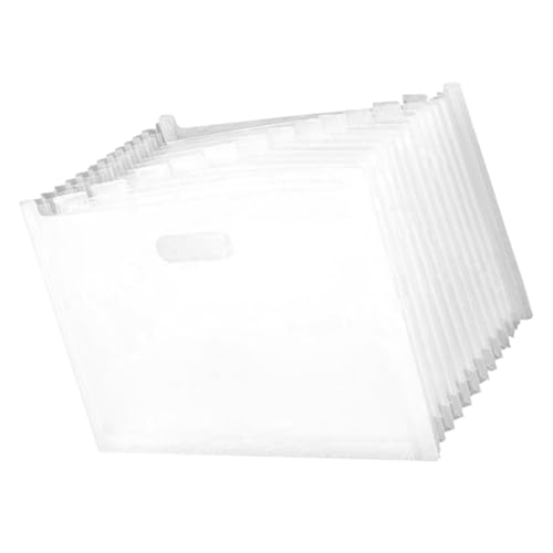 Housoutil Organ Ordner Dokumententasche Quittungsordner Organizer Halter Ordner Klassenzimmer Akkordeon Aktenordner Aufbewahrung Tragbare Tasche Für Akten Fächermappe Organizer von Housoutil