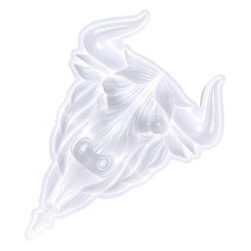 Housoutil Ox Kopf Silikonform Gießform für DIY Wanddekoration Wiederverwendbar Antihaftbeschichtet Leicht zu Reinigen Detaillierte Handwerksform für Halbrunde Wandkunst Geschenkidee für Housoutil Ox Kopf Silikonform Gießform für DIY Wanddekoration Wiederverwendbar Antihaftbeschichtet Leicht zu Reinigen Detaillierte Handwerksform für Halbrunde Wandkunst Geschenkidee für von Housoutil