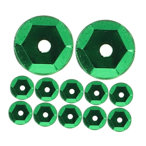 Housoutil Pailletten Für Bekleidung Kleider Pailletten Zum Basteln DIY Material Zum Nähen Für Dekorationen Lose Zum Herstellen Von Löchern Für Kleidungsstücke Armbänder von Housoutil