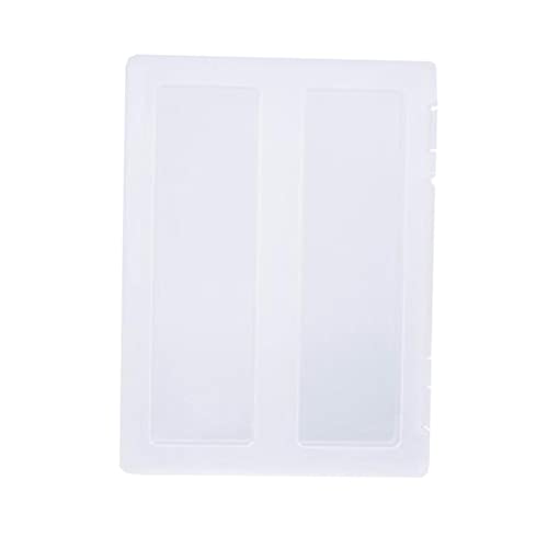 Housoutil Papierablagebox Transparent Tragbarer Dokumenten Organizer für Unterlagen Multifunktionale Aktenbox für Büro und Zuhause Zertifikats und Dateiaufbewahrung von Housoutil