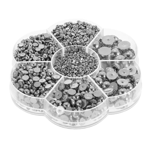 Housoutil Perlen für Nägel Multifunktionshandwerksperlen Halbkreis Kunststoffperlen für DIY Nageldesigns Dekoration für Schmuck und Handwerksprojekte Geruchlos Housoutil Perlen für Nägel Multifunktionshandwerksperlen Halbkreis Kunststoffperlen für DIY Nageldesigns Dekoration für Schmuck und Handwerksprojekte Geruchlos von Housoutil