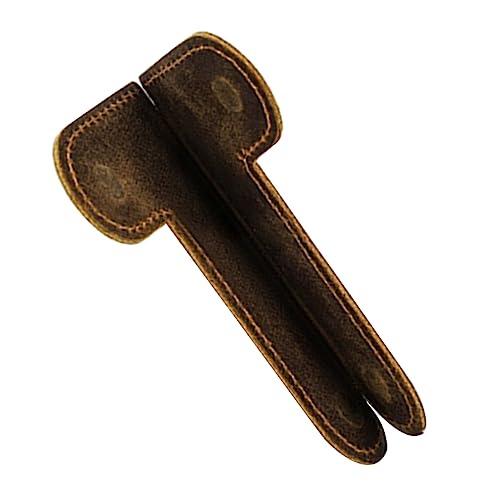 Housoutil Personalisiertes Lesezeichen Für Die Buchecke Buchhalter Buchseite Lesezeichen Für Männer Buchclip-seitenhalter Magnetisches Lesezeichen Hände Buchmarken Light Brown Pferdehaut von Housoutil