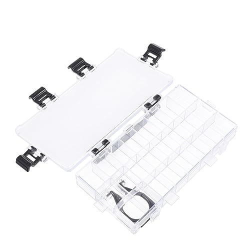 Housoutil Pigmentaufbewahrungsbox mit Fächern Wasserfarben Mischpalette Transparent Leicht und Praktisch für Künstler und Schüler für Aquarell und Ölfarben Housoutil Pigmentaufbewahrungsbox mit Fächern Wasserfarben Mischpalette Transparent Leicht und Praktisch für Künstler und Schüler für Aquarell und Ölfarben von Housoutil