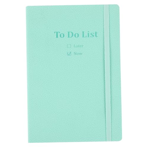Housoutil Planer Zeitplan-notizbuch Notizbücher Bürobedarf Schreibbuch Notizbuch Mit Dingen, Die Zu Erledigen Sind Notizblock Hellgrün Papier von Housoutil