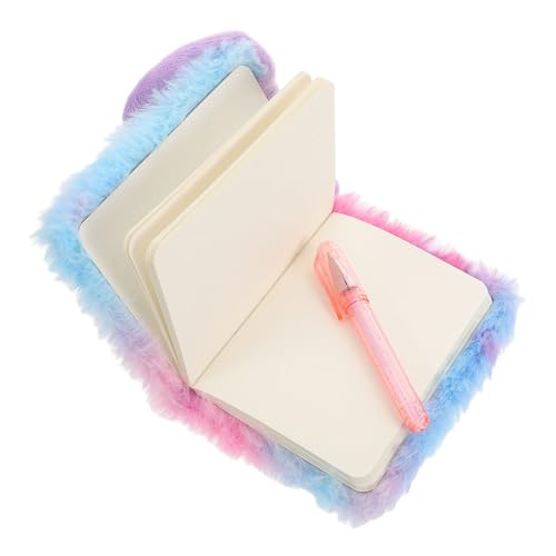 Housoutil Plüschnotizbuch mit Stift Weiches Tragbares Kuscheltier Design Bunter DIY Batik Welpen Journal für Mädchen für Tägliche Notizen Skizzieren und Scrapbooking Housoutil Plüschnotizbuch mit Stift Weiches Tragbares Kuscheltier Design Bunter DIY Batik Welpen Journal für Mädchen für Tägliche Notizen Skizzieren und Scrapbooking von Housoutil