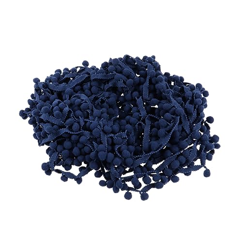 Housoutil Pompom Spitze Zum Nähen Von Vorhängen Vorhangbesatz Fransen Mini Pom Poms Bortenband Stoff Spitzenband Bastelbälle Spitze Dekorative Accessoires Kleiderquaste Pom Poms von Housoutil
