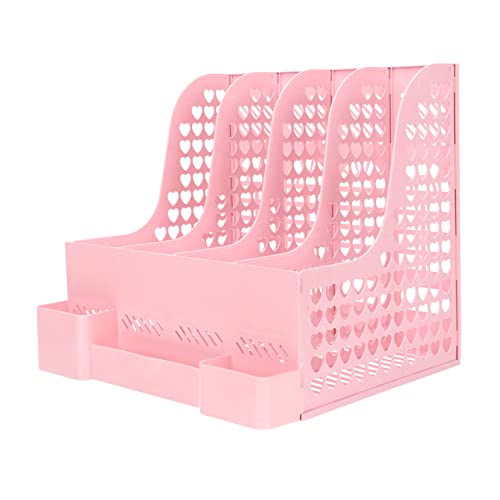Housoutil Praktischer Desktop Dateiorganisator mit Fächern Multifunktionaler Magazinhalter für Zuhause Büro oder Schlafsaal zur Aufbewahrung von Dokumenten Katalogen Housoutil Praktischer Desktop Dateiorganisator mit Fächern Multifunktionaler Magazinhalter für Zuhause Büro oder Schlafsaal zur Aufbewahrung von Dokumenten Katalogen von Housoutil
