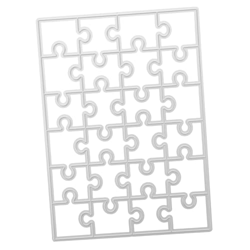 Housoutil Rechteckige Puzzle-stanzformen aus Carbonstahl Langlebige Metall-schablonen für DIY Scrapbooking Kartengestaltung und Prägung Kompatibel mit Meisten Stanzmaschinen Vielseitig für Housoutil Rechteckige Puzzle-stanzformen aus Carbonstahl Langlebige Metall-schablonen für DIY Scrapbooking Kartengestaltung und Prägung Kompatibel mit Meisten Stanzmaschinen Vielseitig für von Housoutil