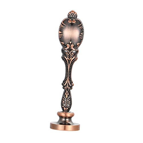 Housoutil Retro Wachs Stempel mit Metallgriff Vintage Siegelstempel für Einladungen Umschläge Geschenkpapiere und Scrapbooking Diy für Besondere Anlässe und Projekte von Housoutil