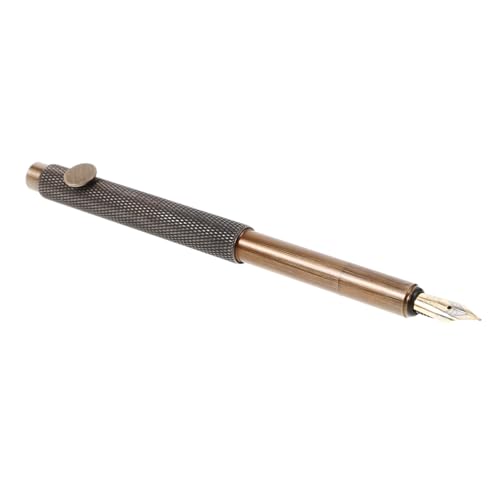 Housoutil Retro -brunnenstift Füller Glatter Schreibstift Kreuz Füllfederhalter Journaling Matrosen-füllfederhalter Tasche Nobel Kalligraphie Dip Stift Graviert Farbig Elegant Golden Messing Housoutil Retro -brunnenstift Füller Glatter Schreibstift Kreuz Füllfederhalter Journaling Matrosen-füllfederhalter Tasche Nobel Kalligraphie Dip Stift Graviert Farbig Elegant Golden Messing von Housoutil