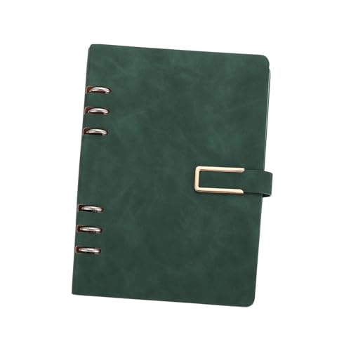 Housoutil Ringbuch Notizbuch mit Abnehmbaren Stilvolles Dickes für Studenten Büro und Reisen Büromaterial Grün mit Stabiler Abdeckung Housoutil Ringbuch Notizbuch mit Abnehmbaren Stilvolles Dickes für Studenten Büro und Reisen Büromaterial Grün mit Stabiler Abdeckung von Housoutil
