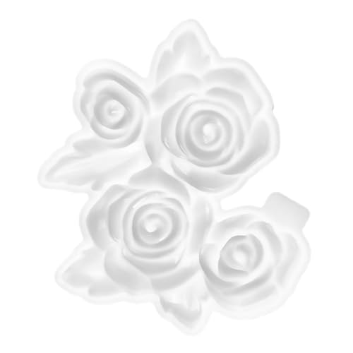 Housoutil Rosenform Silikonform Für Epoxidharz Flexible DIY Gussform Für Rosenblüten Für Dekoration Und Türschildgestaltung Wiederverwendbar Und Leicht Zu Reinigen Housoutil Rosenform Silikonform Für Epoxidharz Flexible DIY Gussform Für Rosenblüten Für Dekoration Und Türschildgestaltung Wiederverwendbar Und Leicht Zu Reinigen von Housoutil