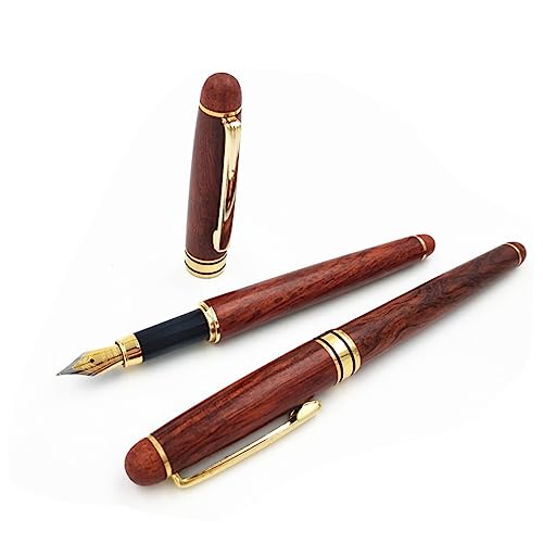 Housoutil Rosewood Füllfederhalter Set Mit Holzbox Tintenstift Mit Spitze Für Büro Und Schule Perfektes Für Weihnachten Housoutil Rosewood Füllfederhalter Set Mit Holzbox Tintenstift Mit Spitze Für Büro Und Schule Perfektes Für Weihnachten von Housoutil