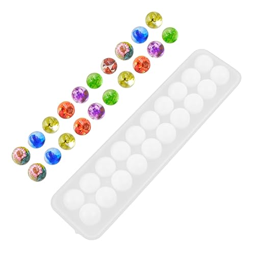 Housoutil Runde Silikonform für DIY Schmuckherstellung Flexible Wiederverwendbare Epoxidharz Gießform Leicht zu Reinigen Geeignet für Anhänger Ohrringe Handgefertigte Bastelprojekte Housoutil Runde Silikonform für DIY Schmuckherstellung Flexible Wiederverwendbare Epoxidharz Gießform Leicht zu Reinigen Geeignet für Anhänger Ohrringe Handgefertigte Bastelprojekte von Housoutil