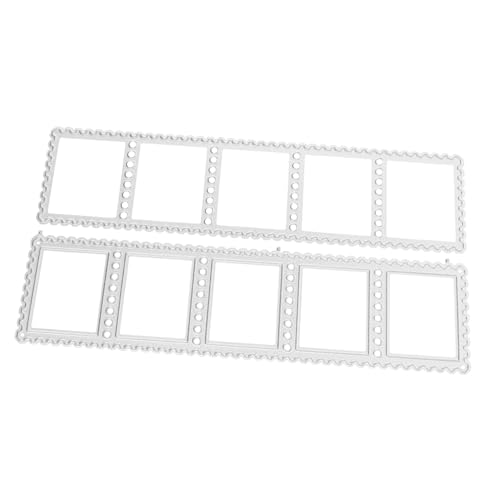 Housoutil Schneidwerkzeug Basteln Schneiden gestanzter Rand Handwerk Und Stanzform DIY Bastelschneider Schimmel für Fotoalben Bastelwerkzeug Stempel-Stanzform Kohlenstoffstahl Silber Housoutil Schneidwerkzeug Basteln Schneiden gestanzter Rand Handwerk Und Stanzform DIY Bastelschneider Schimmel für Fotoalben Bastelwerkzeug Stempel-Stanzform Kohlenstoffstahl Silber von Housoutil