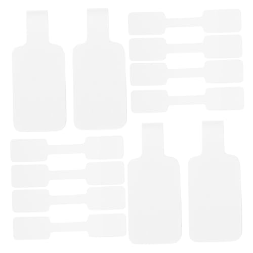 Housoutil Selbstklebende Schmuck-Preisetiketten, blanko, Handschrift-Etiketten für Schmuck-Display, einfach zu verwendende Aufkleber für Lagerbestandsmanagement, praktische Preise, 100 Stück von Housoutil