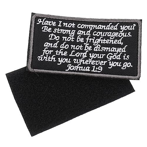 Housoutil Exquisiter Spruch Aufnäher 1 Stück Gestickt Jeans Reparatur Patch für Kleidung Rucksäcke Hüte Selbstgemacht Dekoration von Housoutil